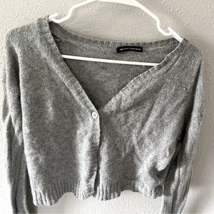 Gray Brandy Cardigan